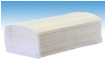 Листовые полотенца V 1 слой (белые) (25 гр.)