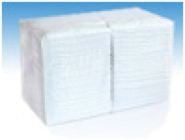 Бумажные салфетки 24*24 см (Белая)  - 18 гр.